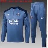 Chándal PSG 2025/26 (Gray Half Zipper) - NIÑOS